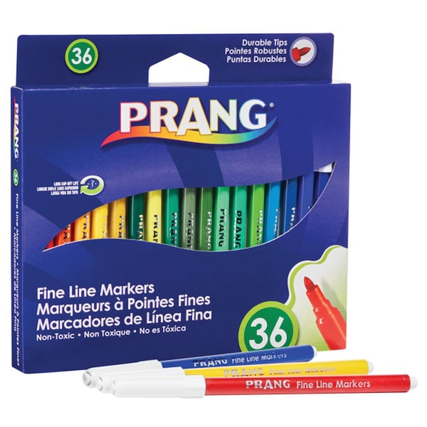 Prang Classic Art Markers, Fine Line, 36 Colors, 36PK 80712 - main